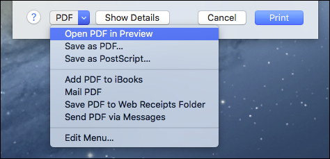 Come Creare un File PDF su Mac - Anteprima di stampa