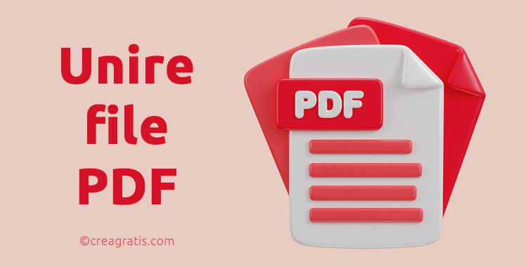 Come unire file PDF